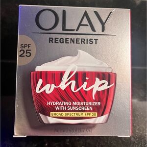 OLAY Regenerist Whip Hydrating Moisturizer With Sunscreen. 1.7 ounces.